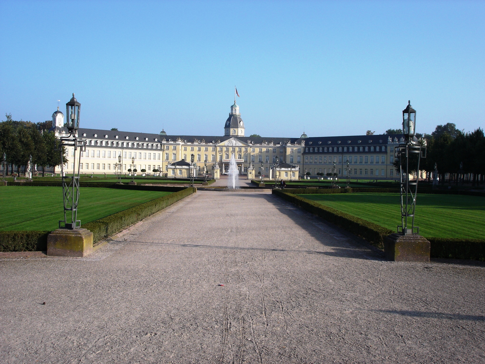 Ansicht Residenzschloss Karlsruhe